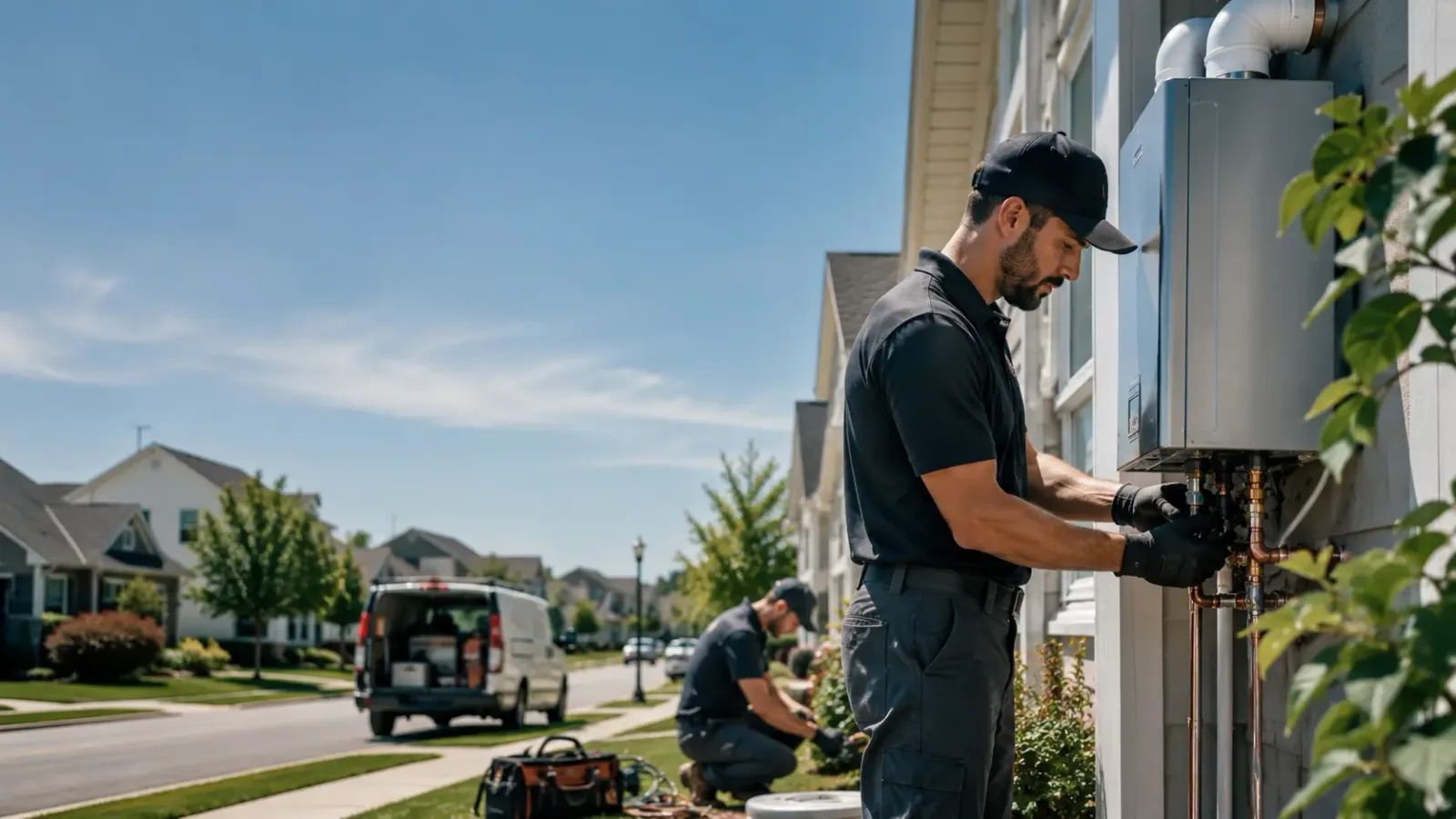 Tankless Water Heater Installation in Fountain, FL